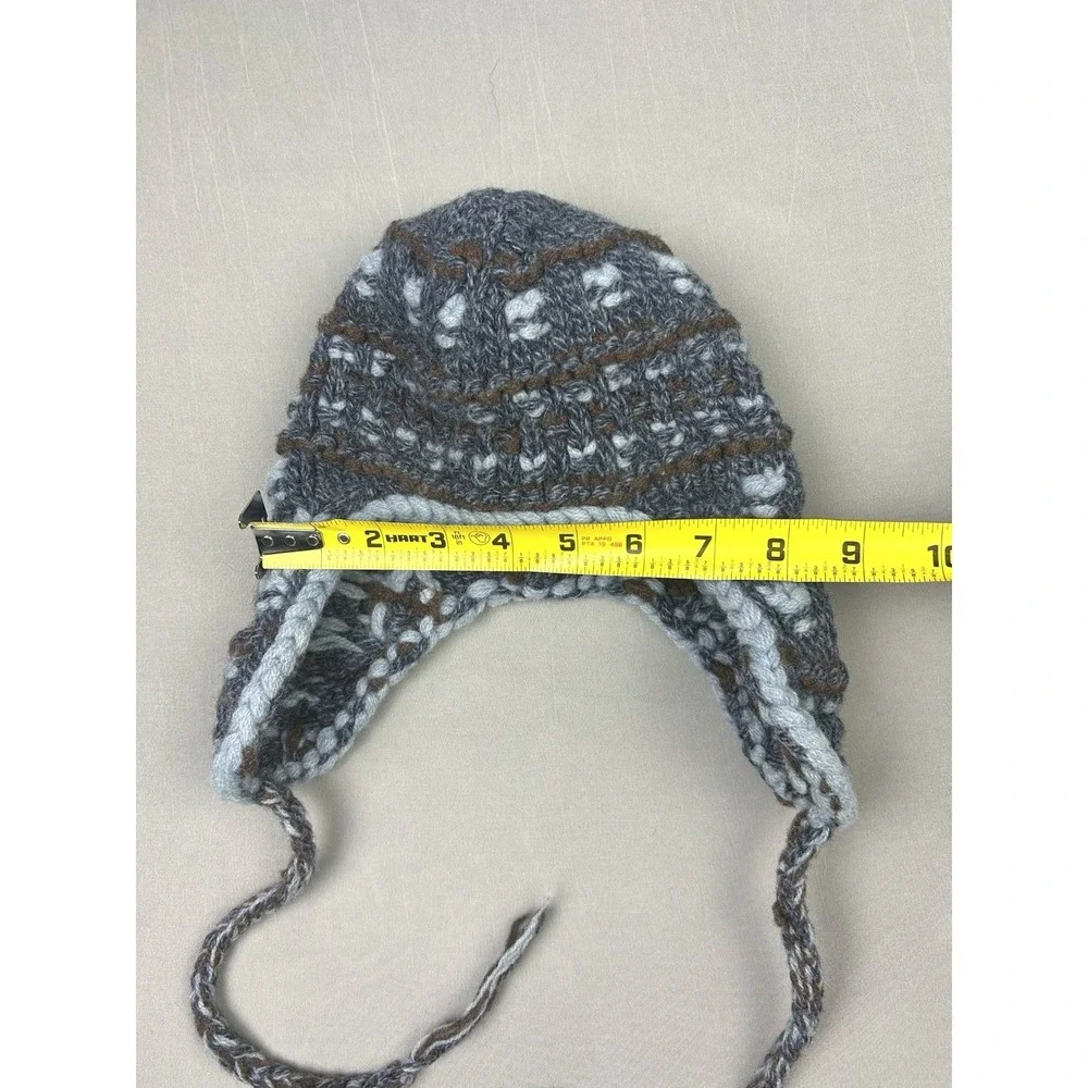 GAP Big Kids Wool Sherpa Ear Flap Beanie Winter‎ Hat (Read)